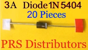 Directed 653 Alarm Remote Start Installation Diodes 3 Amp 20 Pcs 1N5404 - Picture 1 of 4