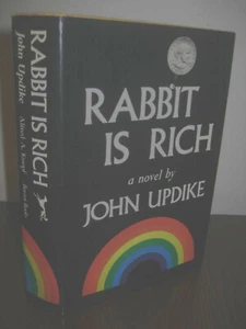 RABBIT IS RICH John Updike PULITZER PRIZE 1st Edition First Printing FICTION - Picture 1 of 2