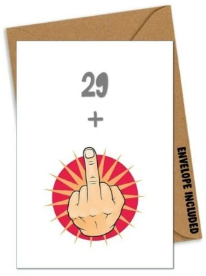 WACKY CARDS 30th BIRTHDAY CARD For Him Her Son Daughter Sister Brother Funny Sweaty Rude TY