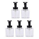  5 Pcs Lotion Dispensers Foaming Refillable Pump Bottle with Travel Shampoo