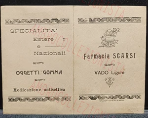 Busta Pubblicitaria Inizi 900 - Farmacia Scarsi - Vado Ligure - Picture 1 of 2