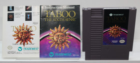 Taboo: The Sixth Sense (Nintendo NES, 1989) CARTRIDGE ONLY WITH MANUAL  (102905)