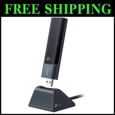 Ultra-Fast Archer WiFi 6E USB Adapter - Secure Connection - Image 1 of 4