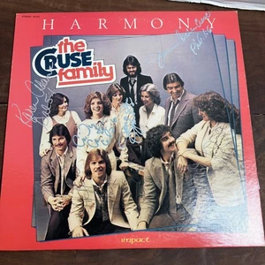 Vintage The Cruse Family Harmony Vinyl LP Signed Gospel Impact 1980 Gospel Music - Imagen 1 de 14