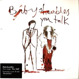 Babyshambles - You Talk (7", Single, Whi) (Near Mint (NM or M-)) - Picture 1 of 5