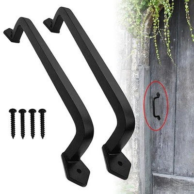 2Pack Barn Door Pull Handle Heavy Duty Handle For Garage Shed Wooden Garden Gate - Image 1 of 4