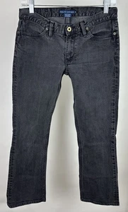 Jeans Ralph Lauren Etiqueta Azul 29 Madison Tiro Bajo Negro Denim Elástico Y2K Años 2000 - Imagen 1 de 18