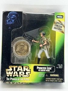 Star Wars POTF Princess Leia Endor Gear Speeder Bike Kenner 1997 Special Edition - Picture 1 of 7