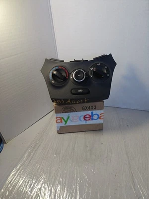 🎄2012-2014 Hyundai Accent calentador de aire acondicionado temperatura control de clima OEM Foto 1 de 4