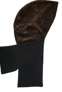 Festival Hood Beautiful Brown Pattern, Festivals, Dancing, Godess, Ultra soft! - Picture 1 of 6