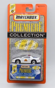 Matchbox Superfast Chevy Camaro Police. rubber tires. Premiere Collection 18 - Picture 1 of 2