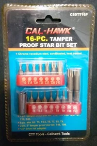 Neu im Werkspaket 16-teiliges manipulationssicheres Stern-Bit-Set - Bild 1 von 1