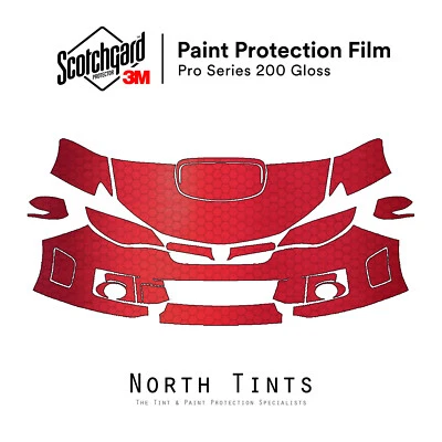 3M PRO Series PreCut Paint Film Clear Bra PPF for Subaru WRX STI 2011-2014 Kit - Image 1 of 4