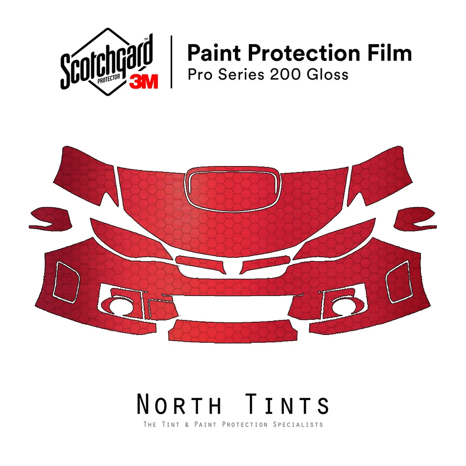 Sujetador transparente con película de pintura precortada serie 3M PRO PPF para Subaru WRX STI 2011-2014 Kit Foto 1 de 4