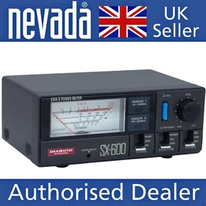 Medidor de potencia SWR Diamond SX-600 - 200 W 1,8-160/140 MHz-525 MHz - Imagen 1 de 2