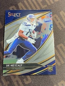 DK Metcalf 2019 Panini Select Field Level #207 RC Seattle Seahawks Steelers - Imagen 1 de 2