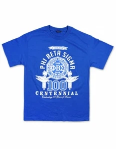 PHI BETA SIGMA FRATERNITY T-SHIRT 100 YEAR Phi Beta Sigma Fraternity T-Shirt - Picture 1 of 1