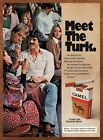 1975 Camel Cigarettes Print Ad/Poster Turk Retro 70s Man Cave Bar Wall Art Decor