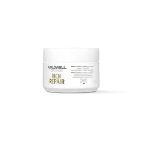 Goldwell Dualsenses Rich Repair Restoring 60Sec Treatment 6.7oz/200ml - Picture 1 of 5