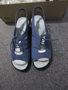 Hotter Brand new Cornflower Blue sandals shoes size UK 3 Boxed - Picture 1 of 6