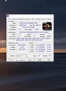 AMD Ryzen Threadripper 3970X (32 cœurs) (64 threads) 3,7 GHz - CPU - Photo 1/1
