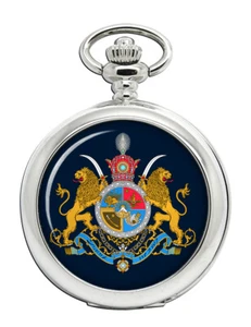 Iran Imperial Coat of Arms Pocket Watch - Picture 1 of 4