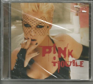 PINK trouble w/ RARE HYPER RADIO REMIX Limited USA CD Single 2003 MINT SEALED - Picture 1 of 1
