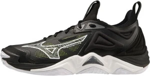 MIZUNO Volleyball Shoes WAVE MOMENTUM 3 LOW Black White V1GA2312 US7.5(25.5cm) - Picture 1 of 6