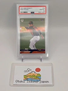 PSA 10 ROKI SASAKI 2023 BBM INFINITY #28 - Picture 1 of 2