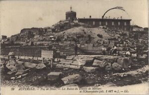 PUY de DÔME 63 Temple Observatoire CPA écrite à Mme BOUDET Fernand Roujan 1914