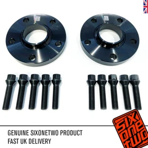 VW Transporter T5 T6 20mm 5x120 Hubcentric Alloy Wheel Spacers And Tapered Bolts - Picture 1 of 5