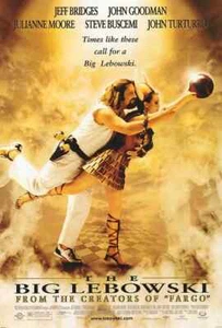 Big Lebowski original movie poster DOUBLE SIDED 27X40 With NSS serial number - Picture 1 of 1