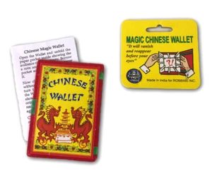 CARTERA CHINA MÁGICA Desaparecimiento Moneda Intercambio Frambuesa Truco Mágico Cambio Cambio Dinero - Imagen 1 de 10