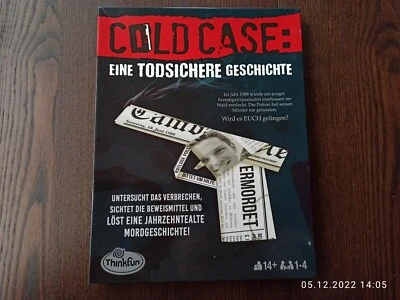 ThinkFun Cold Case: Eine todsichere Geschichte - Bild 1 von 2