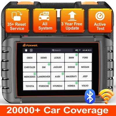 Foxwell NT809 Pro Full System Bidirectional Car Scanner Diagnostic Scan Tool US - Image 1 of 4