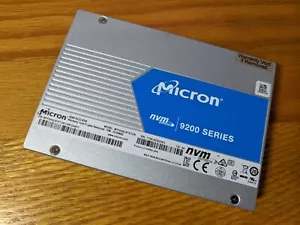 Micron 8TB 9200 Eco PCIe 3.0 NVMe 2.5'' U.2 SSD MTFDHAL8TATCW 100% Health - NEW - Picture 1 of 9