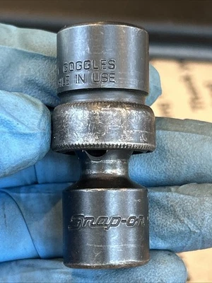 Snap-on Tools IPF18 9/16” SAE 3/8" Drive 6-Point Shallow Swivel Impact Socket - Image 1 of 4