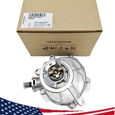 NEW Brake Vacuum Pump For Audi Q5 A4 A5 A6 A7 A8 Q7 S4 S5 SQ5 06E145100AA Foto 1 de 4
