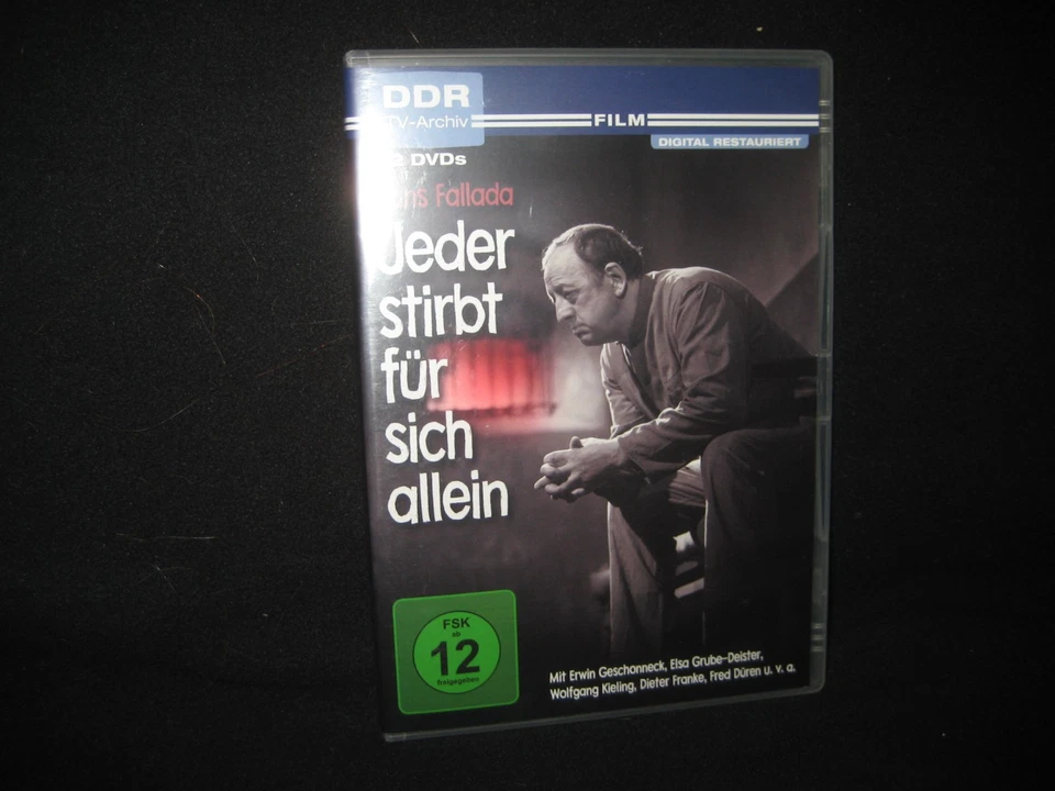 2er DVD Set , DDR TV-Archiv , Jeder stirbt für sich allein - Hans Fallada 1970 - Bild 1 von 2