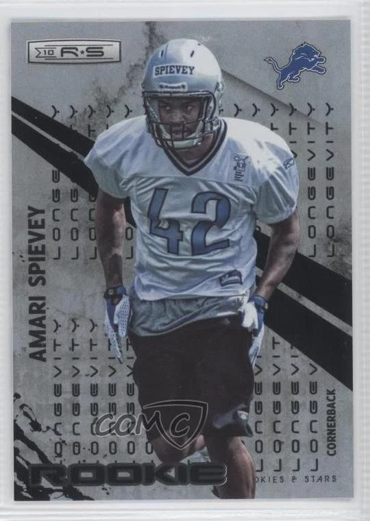 2010 Panini Rookies & Stars Rookie Longevity /249 Amari Spievey #168 RC - Image 1 of 2