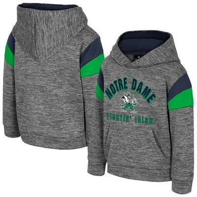 Toddler Colosseum Gray Notre Dame Fighting Irish Wizard City Hoodie - Image 1 of 3