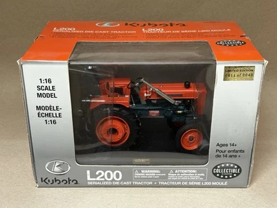 Kubota Toy L200 Serialized Diecast Tractor Item 77700-05571 - Image 1 of 4