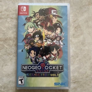 NEW sealed NEOGEO POCKET COLOR Vol. 1 Neo Geo NINTENDO SWITCH Limited Run NTSC - Picture 1 of 2