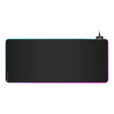 Corsair MM700 RGB Extended Cloth Gaming Mouse Pad - 930mm x 400mm - 360° RGB - image 1 of 4