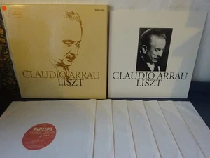 NM CLAUDIO ARRAU PLAYS LISZT (CONCERTOS / ETUDES etc) 7LP BOX, PHILIPS 6768 355 - Picture 1 of 6