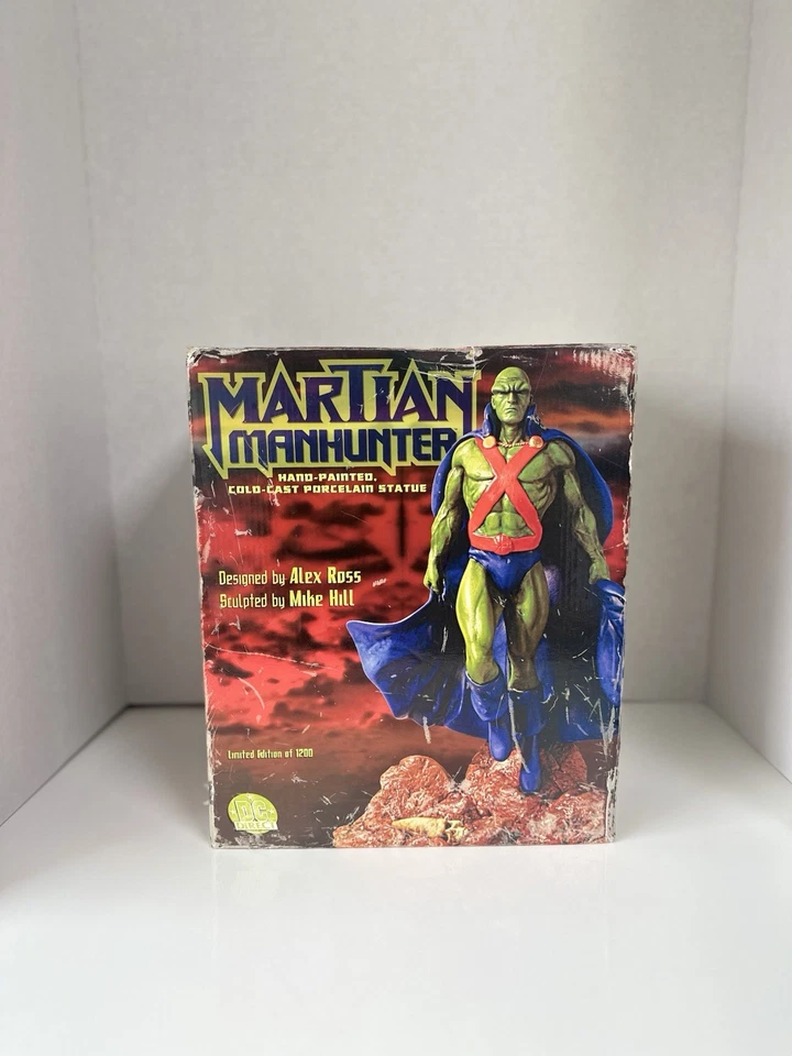 Martian Manhunter Statue 2005 DC Comics Alex Ross Design