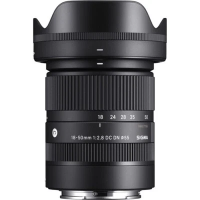 New Sigma 18-50mm f2.8 DC DN Contemporary Lens for Sony E, USA Dealer #45873 - Image 1 of 4