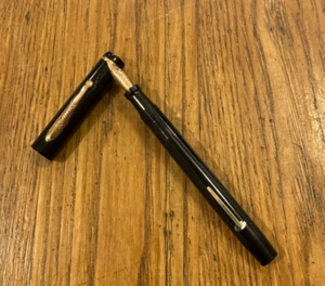 Penna stilografica vintage Sheaffer Flat Top fondo piatto Sheaffer n. 3 pennini 5" non restaurati - Foto 1 di 17