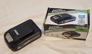 Activ Energy 20V, Li-Ion, 2.0 Ah, 37WH Battery Ferrex /aldi Tool 20V - Picture 1 of 7