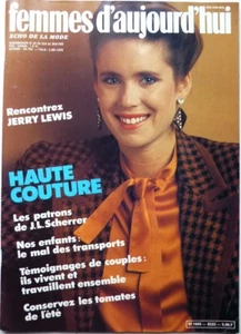 Mag 1983: COLLECTIONS HAUTE COUTURE_JERRY LEWIS_L'HERBORISTERIE - Foto 1 di 5